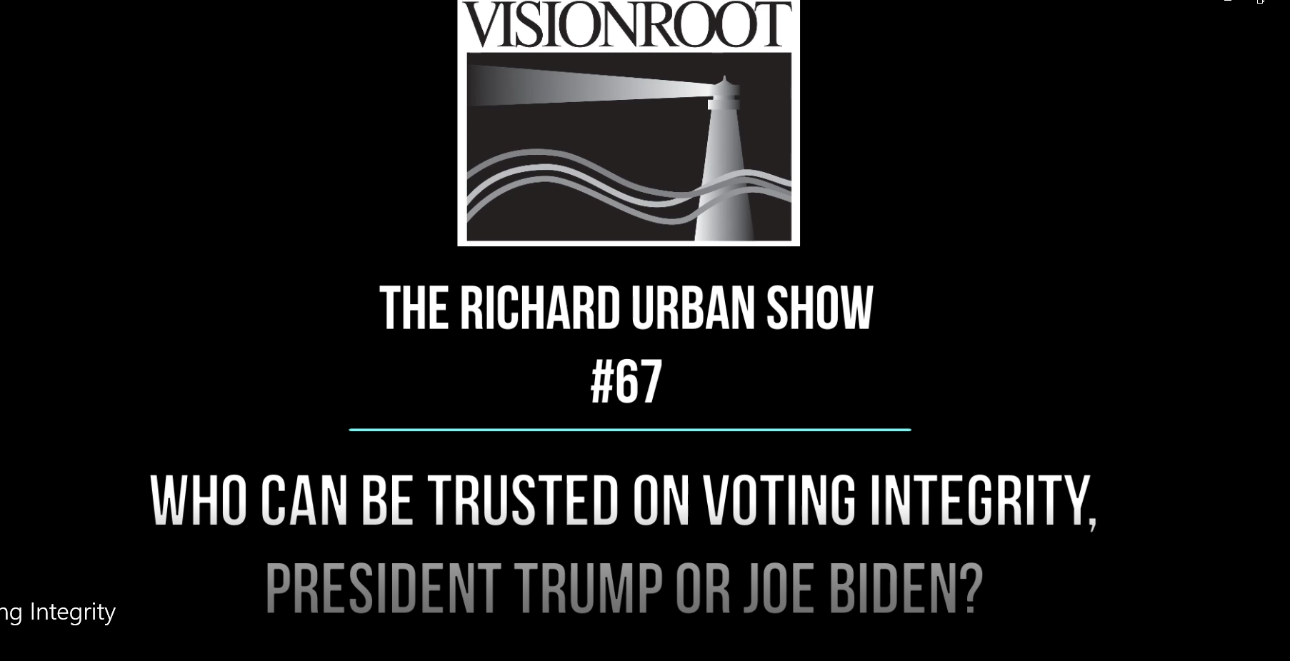 Who Can Be Trusted on Voting Integrity, President Trump or Joe Biden?