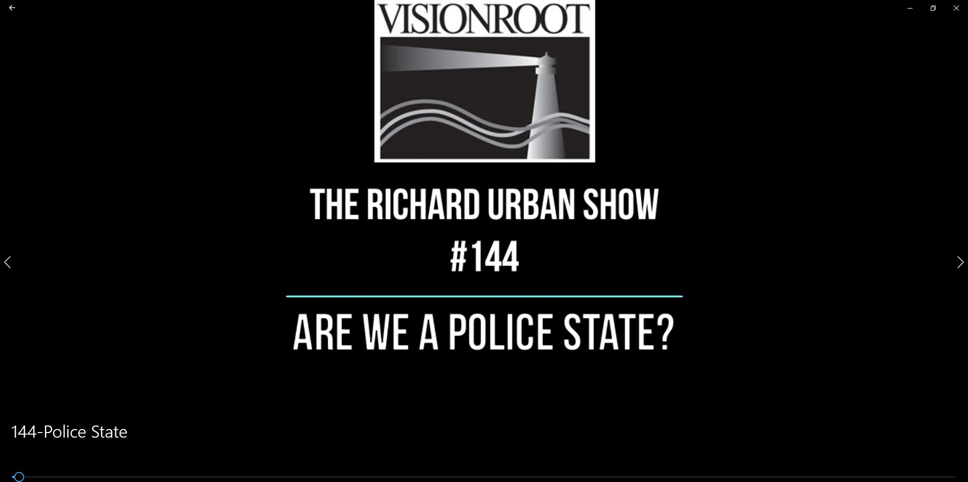 Are We A Police State?
