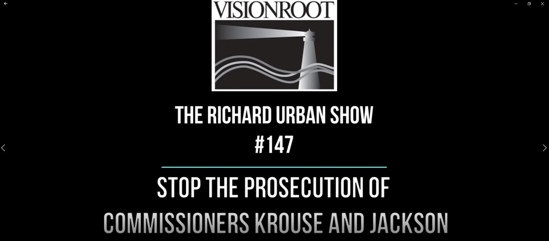 Stop the Prosecution of Commissioners Krouse and Jackson